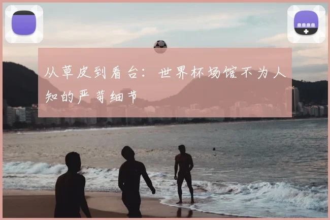 从草皮到看台:世界杯场馆不为人知的严苛细节