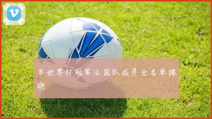 年世界杯冠军法国队成员全名单揭晓